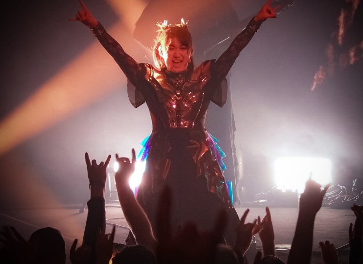 メキシコのBABYMETALのコンサートで、KOBAのことを助けてあげたぞ